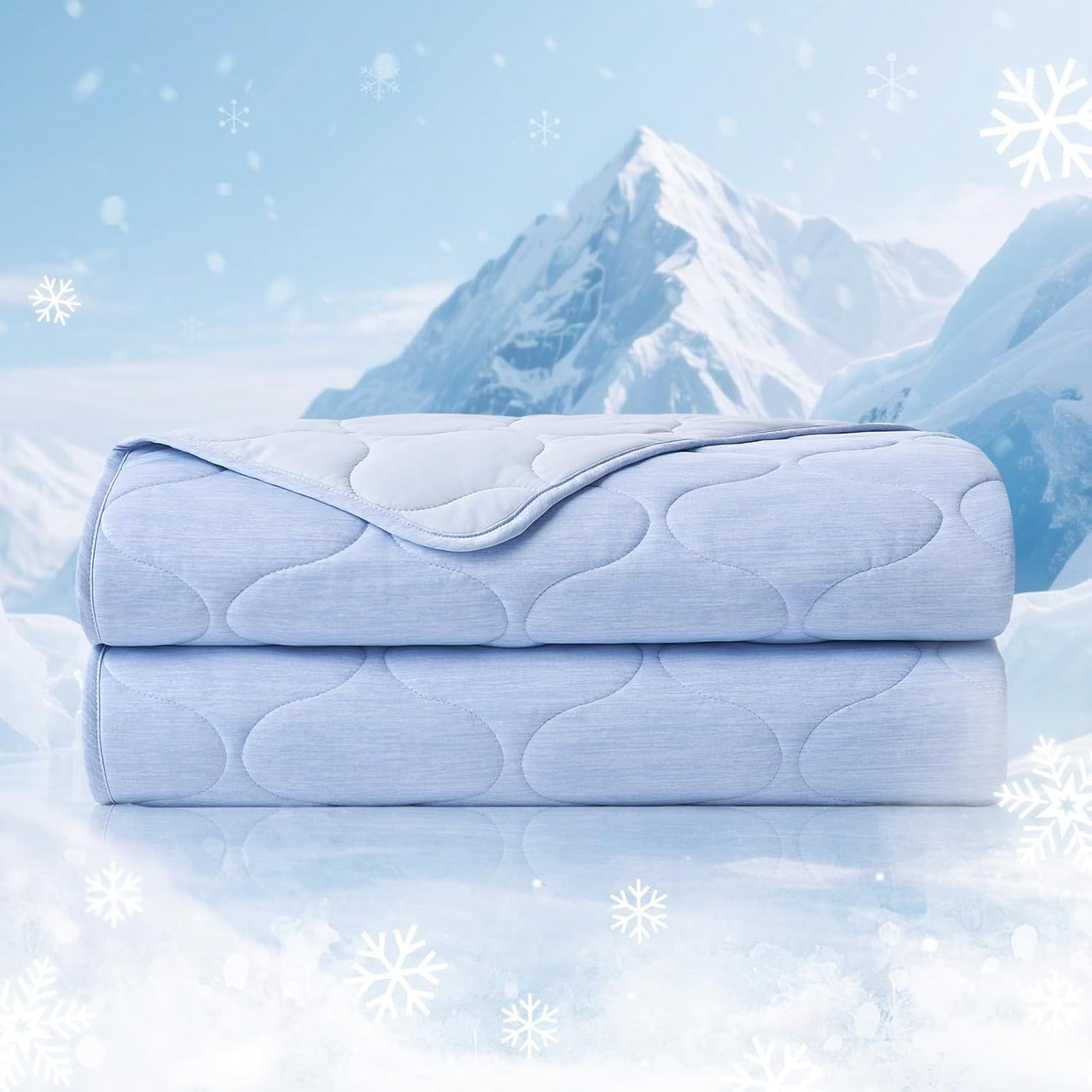 Cooling Blanket | Dual-Sided Design with Soft Breathable Fabric | Lightweight Throw for Year-Round Comfort 10