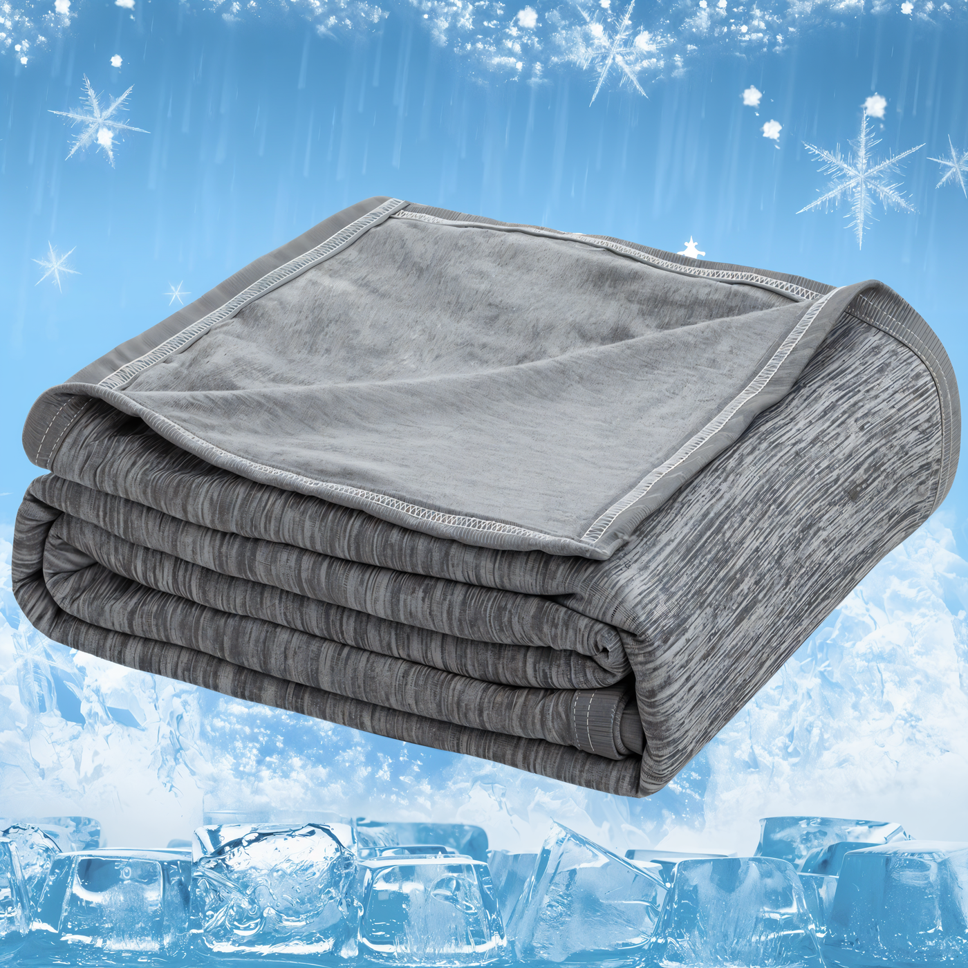 Cooling Blanket for Bed with Breathable Cotton & Airflow Technology | Lightweight Comfort for Hot Sleepers 8