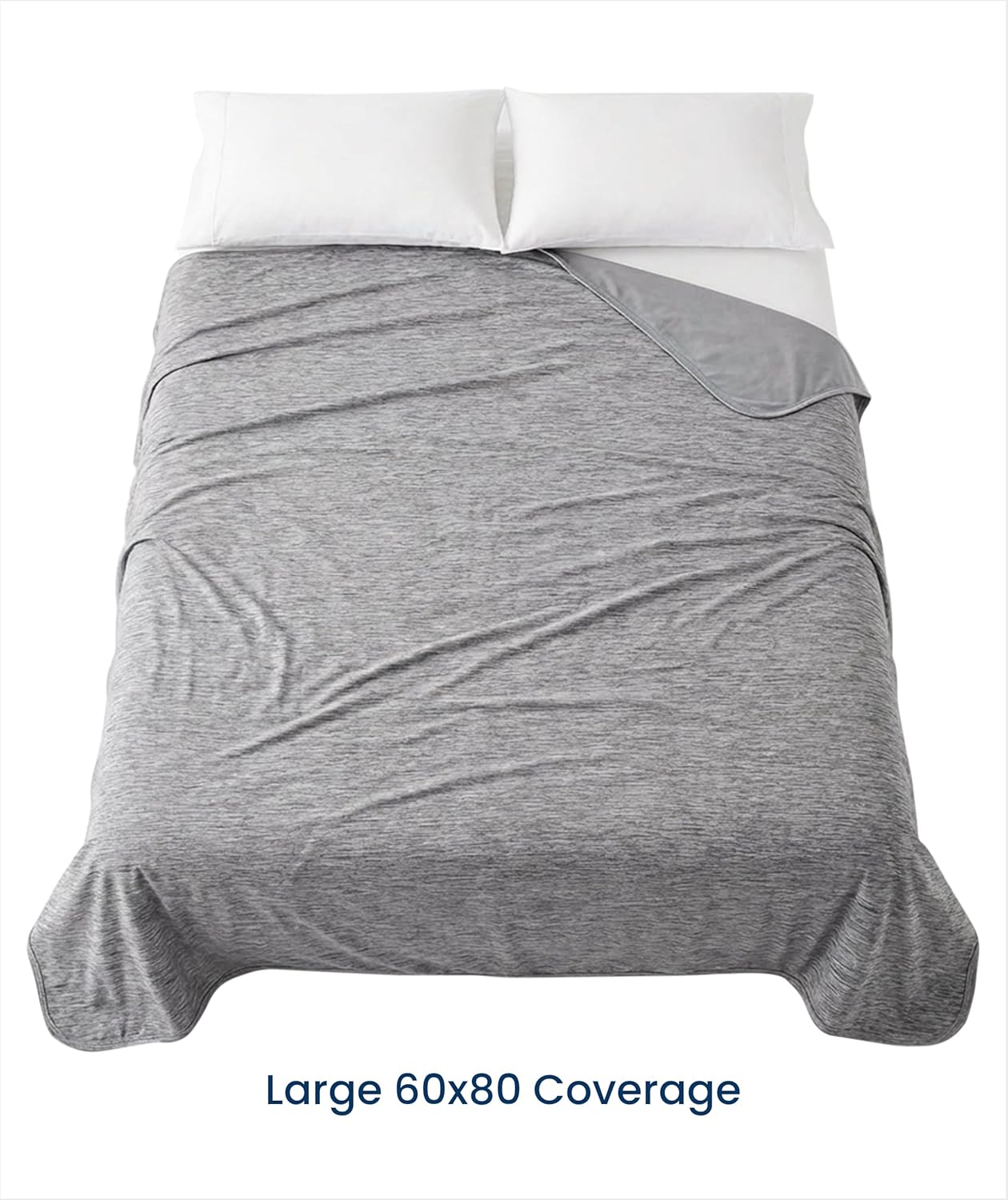 Cooling Blanket for Bed with Breathable Japanese Icy Cool Fibers | Lightweight Design for Hot Sleepers 8