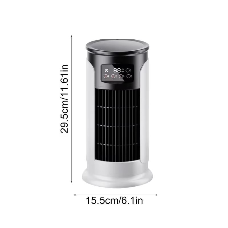 Cooling Breeze | Portable Air Conditioner Fan with Whisper-Quiet Operation | Compact Evaporative Cooler for Instant Relief 2