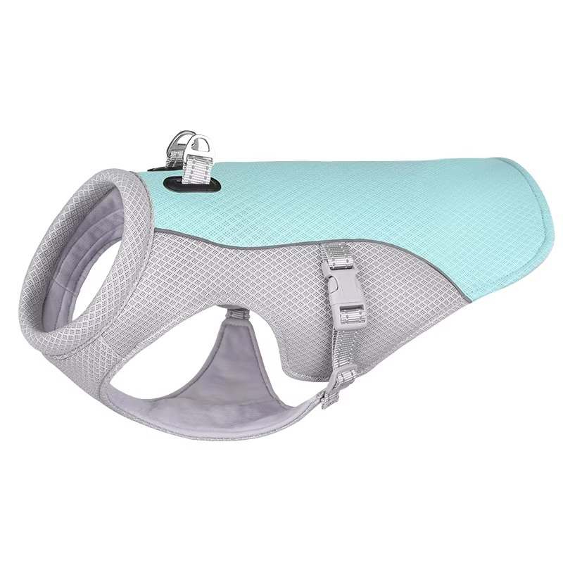 Cooling Dog Vest | Reflective Summer Harness with Lightweight Fabric | Adjustable Fit for Comfort