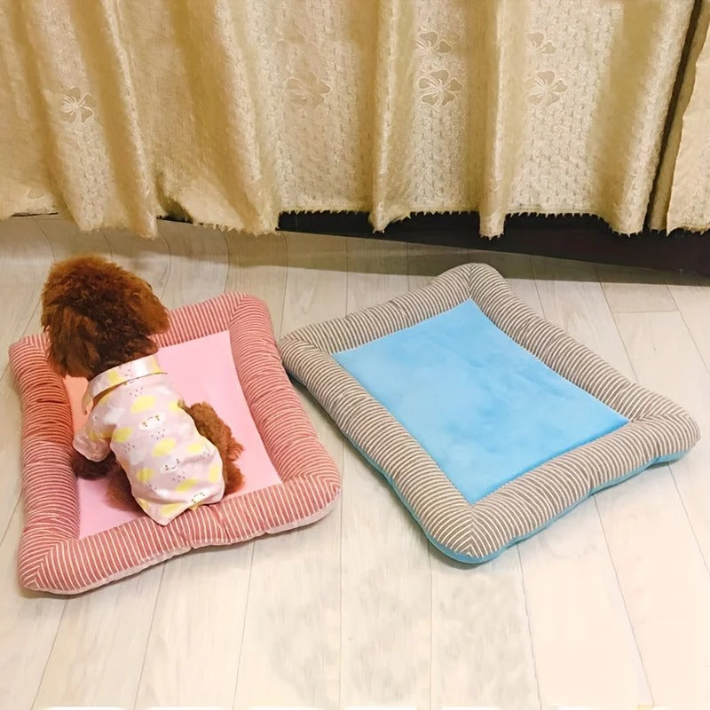 Cooling Pet Bed | Breathable Dog Bed with Non-Slip Base | Comfortable Resting Solution for Hot Weather 2