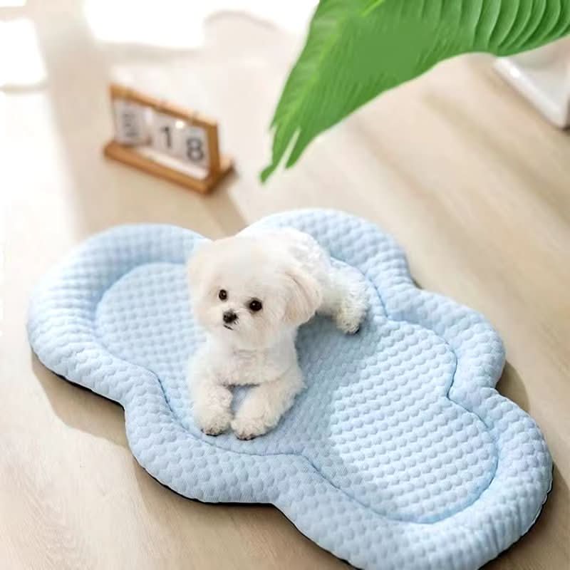 Cooling Pet Mat | Temperature-Regulating Fibers with Soft Design | Comfortable Bed for All Seasons 1