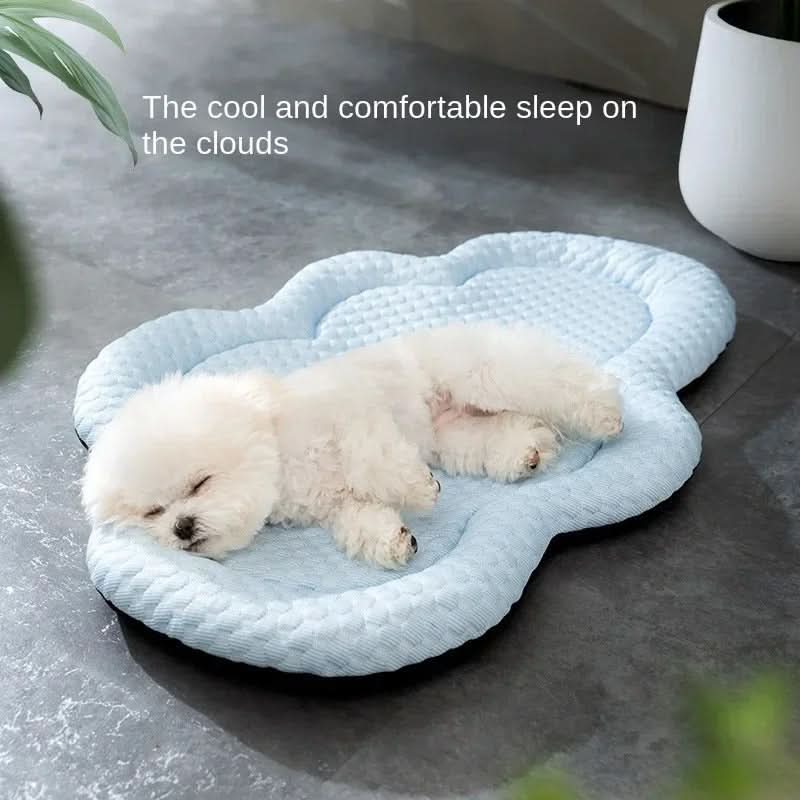 Cooling Pet Mat | Temperature-Regulating Fibers with Soft Design | Comfortable Bed for All Seasons 4
