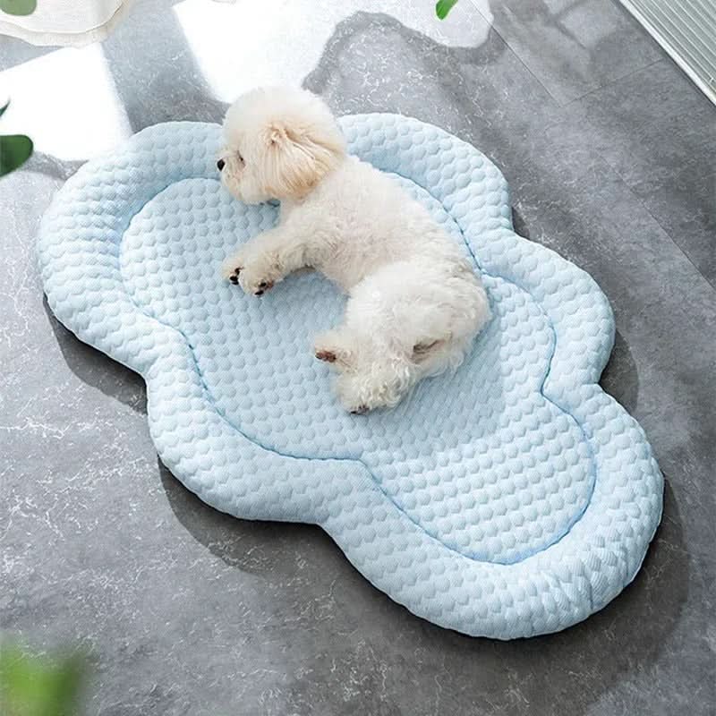 Cooling Pet Mat | Temperature-Regulating Fibers with Soft Design | Comfortable Bed for All Seasons 5