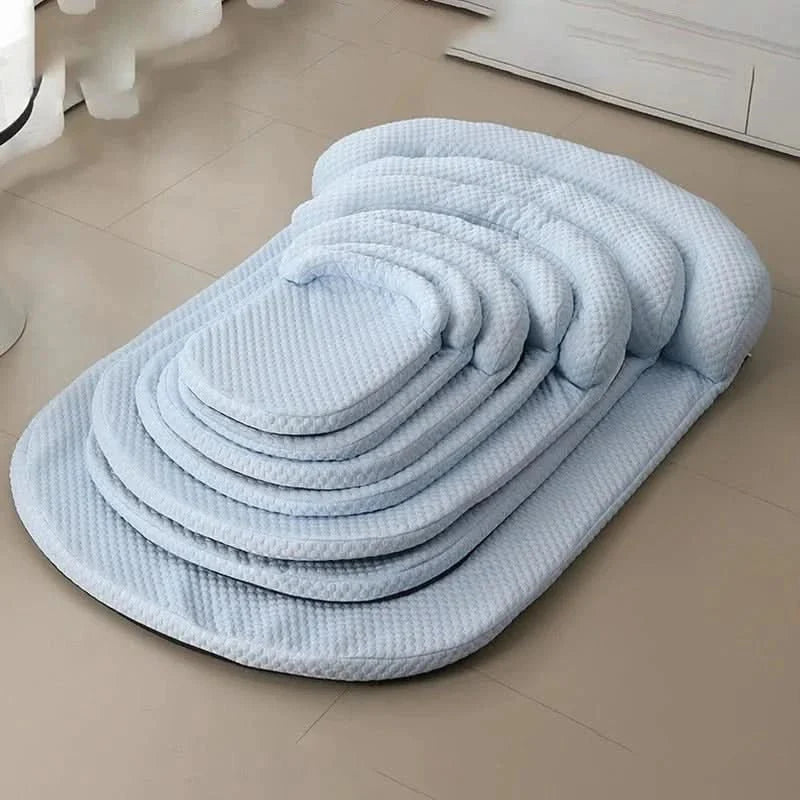 Cooling Pet Mattress | Breathable Silk Dog Bed with Soft Foam Filling | Comfortable Relief for Hot Days 3