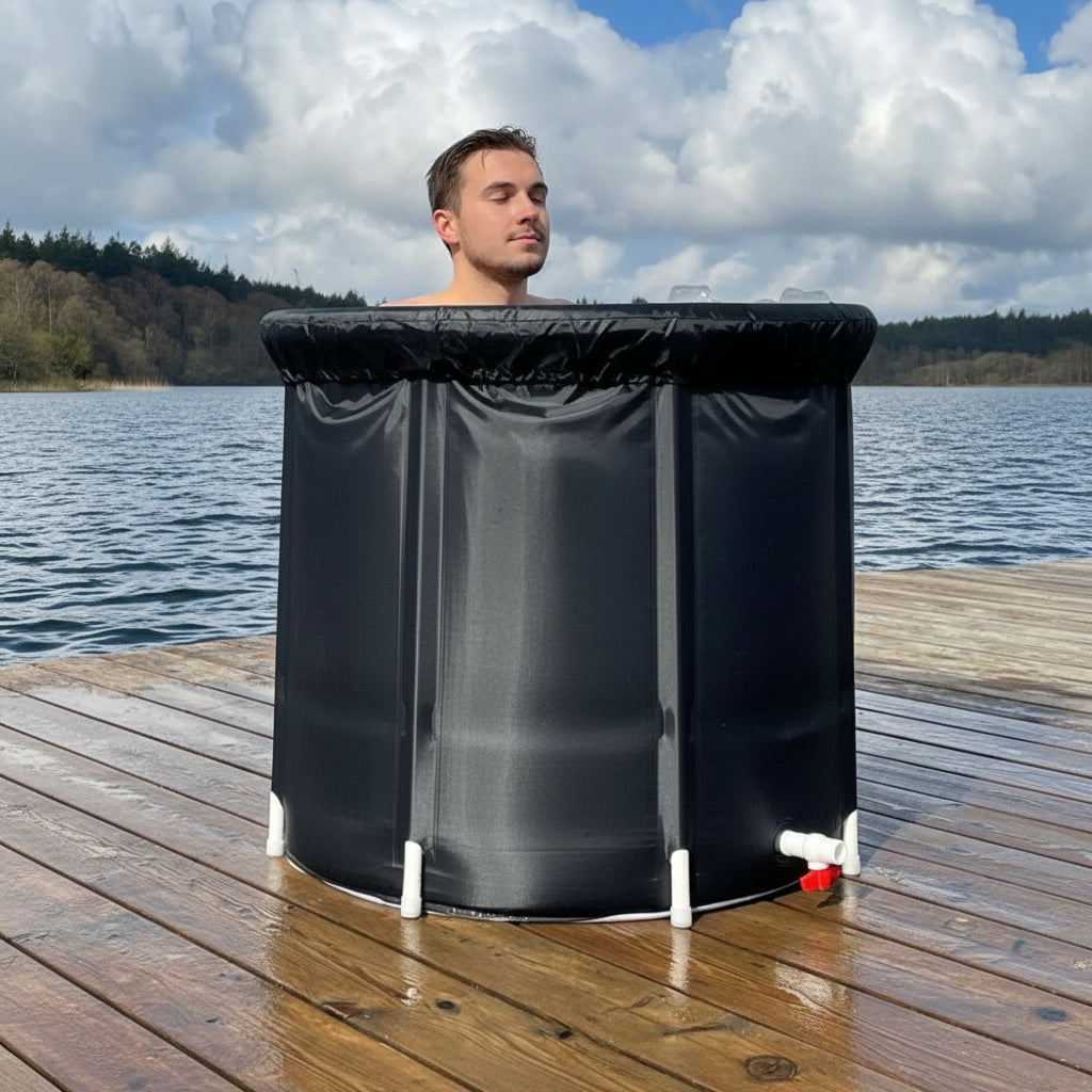 Cooling Portable Ice Bath | Foldable Insulated Tub for Muscle Recovery