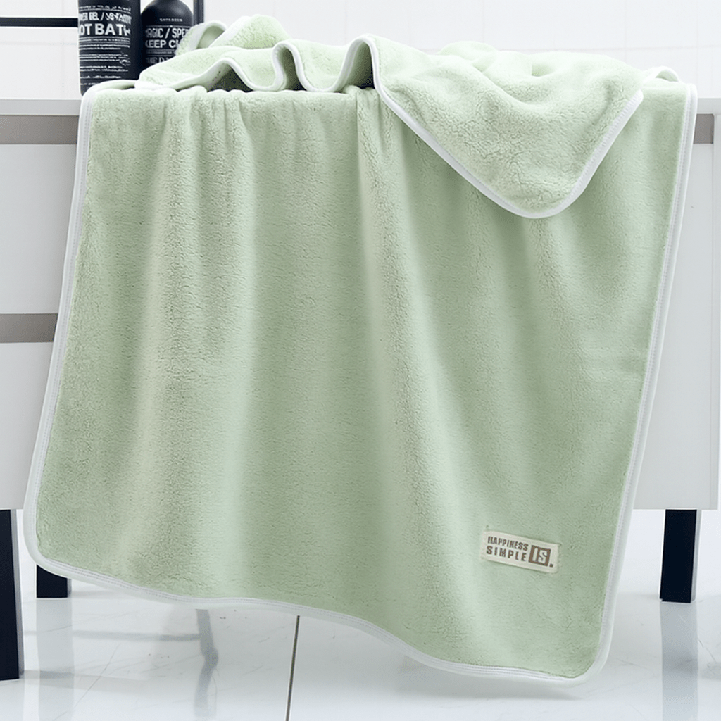 Bath Towels, Large Bath Towel 70 x 140 cm, Soft Absorbent Towels for Bathroom and Spa with Fabric Bag_16