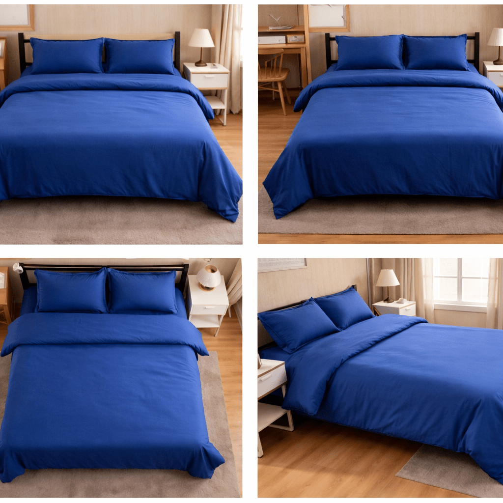 Fitted Bed Sheets, Polyester Fitted Sheet with Elastic Band, Soft Bed Sheets in 7 Colours and 99x190 to 198x203 cm_20