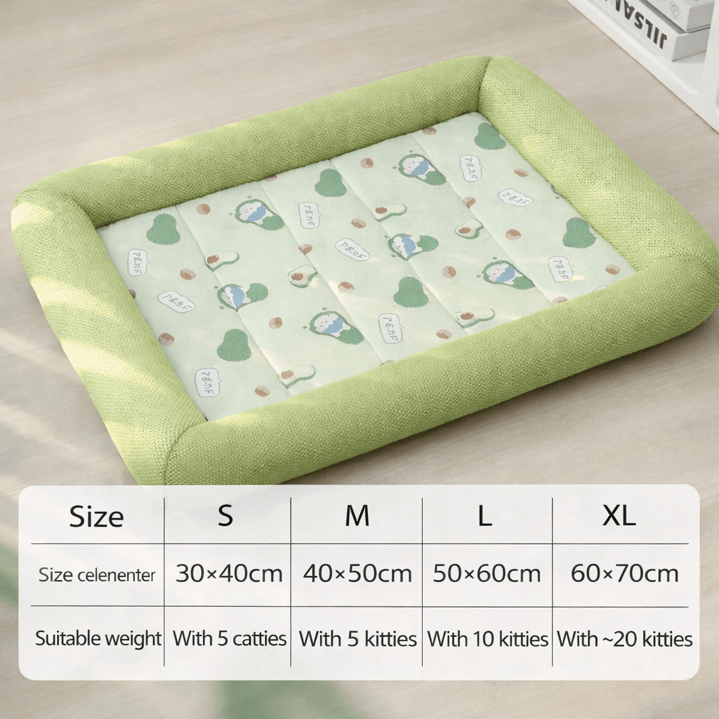 Cooling Dog Bed for Small and Medium Dogs, Dog Cooling Mat with Removable Cover, Cooling Pad for Dogs and Cats_07