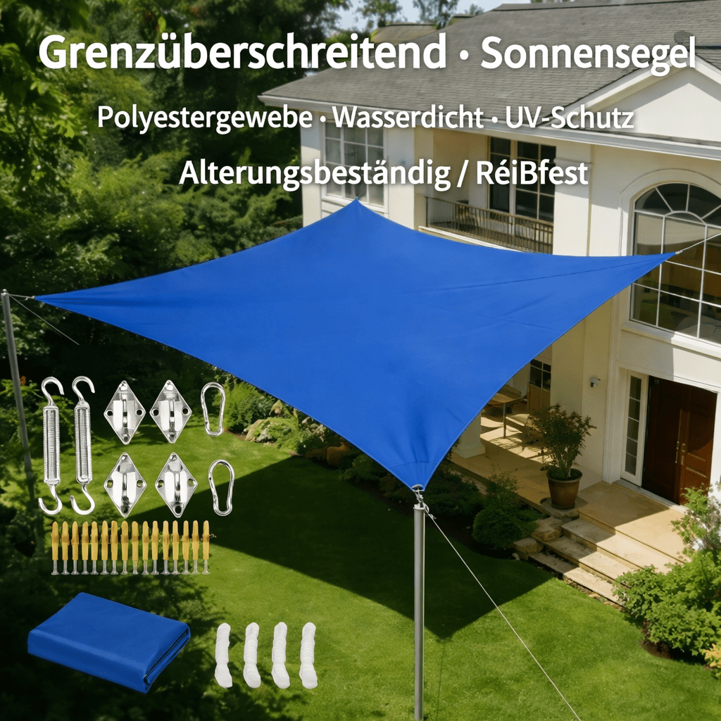 Waterproof Sun Shade Sail, Rectangular Shade Sail with UV Protection, Garden Sun Sail for Patio and Pergola_07