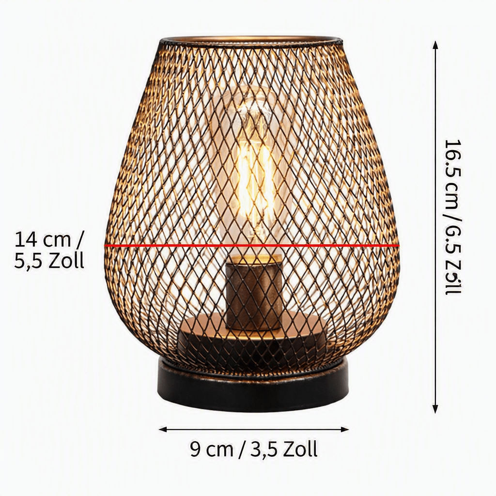 Battery Operated Table Lamp, Cordless Table Lamp with Warm LED Edison Bulb, Small Table Lamps for Living Room_07