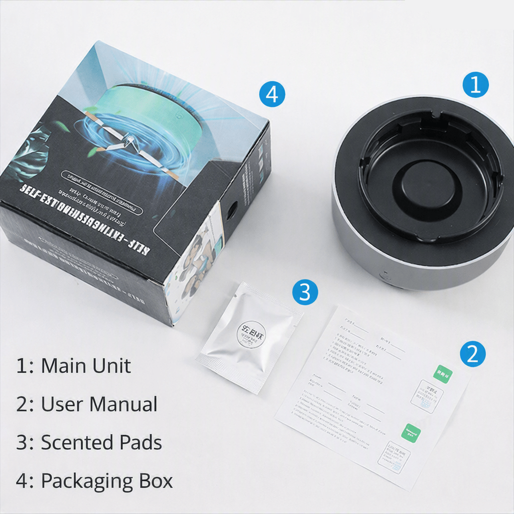 Air Purifier for Home, Small Air Purifier for Bedroom and Office, Air Purifier for Smoke with Multi Layer Filter_10