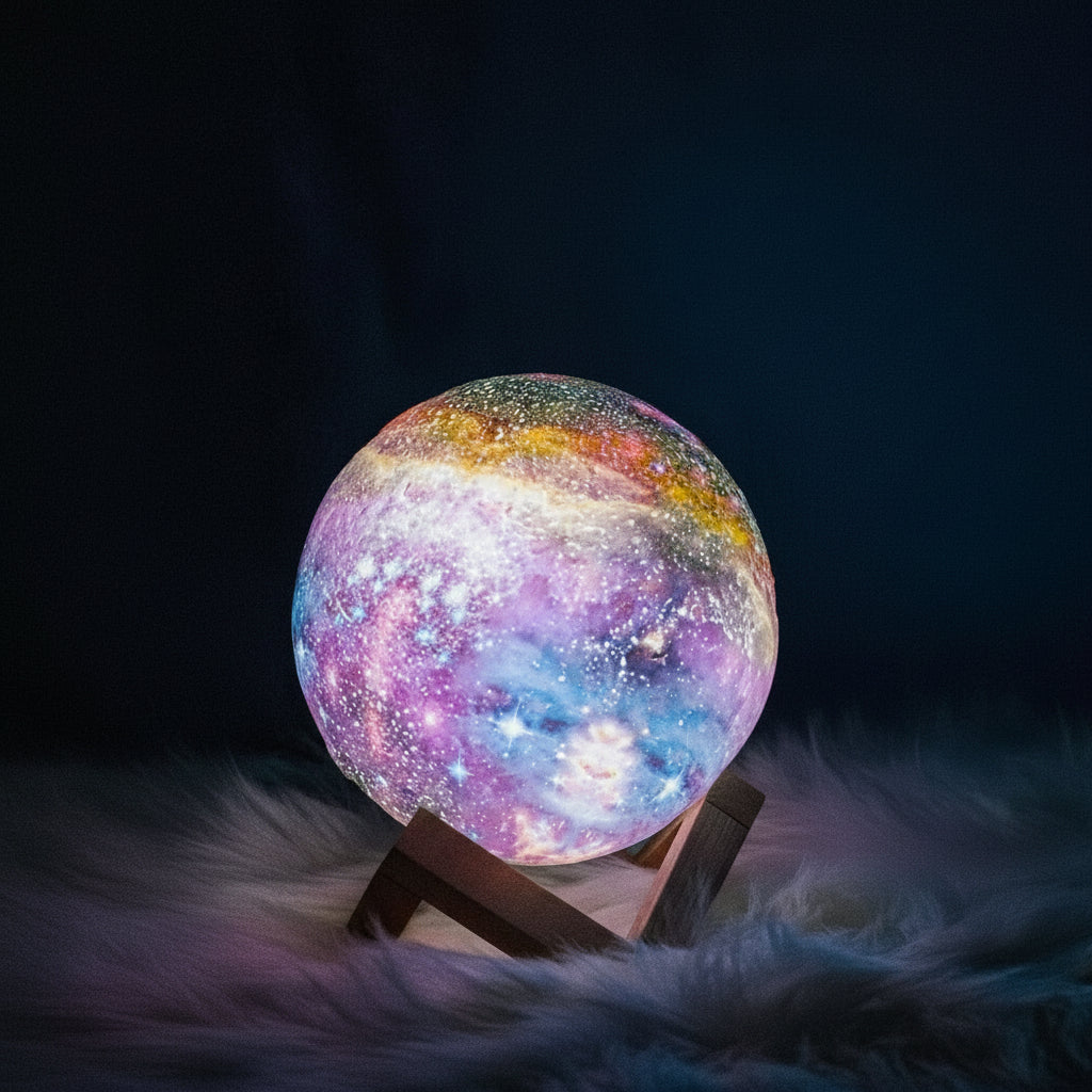 Childrens Night Light, Moon Lamp with Remote Control, Colour Changing LED Moon Light, Dimmable Mood Light for Bedroom_00