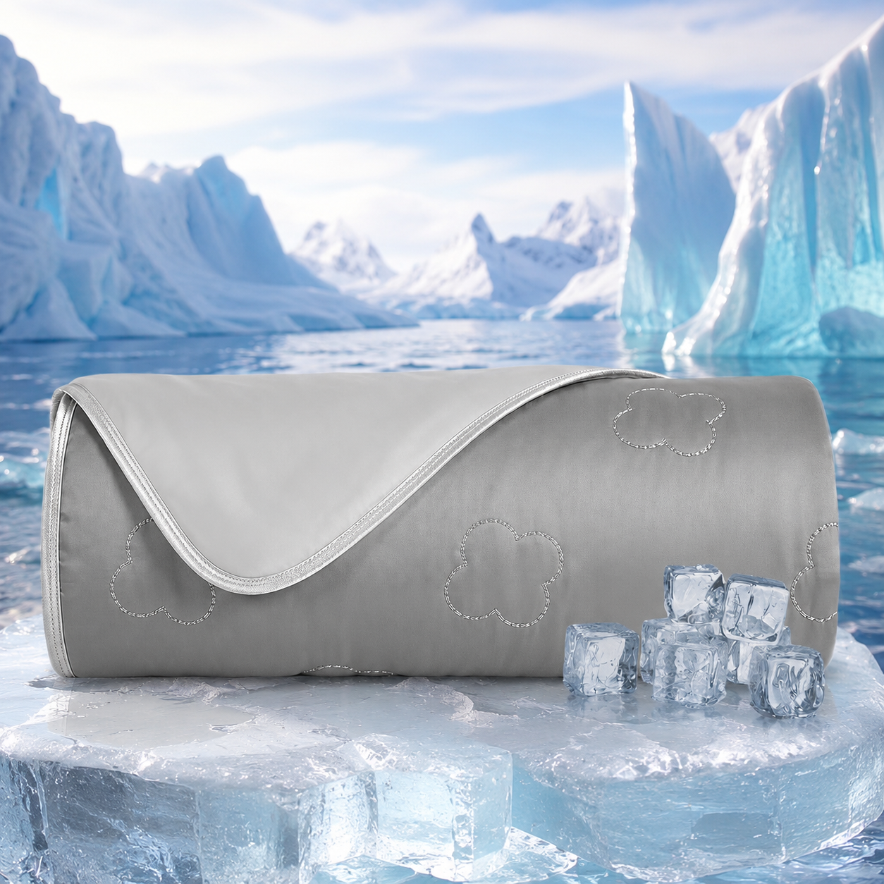 Cozy Comfort | Cooling Blanket for Bed with Heat-Absorbing Fabric | Lightweight Design for Refreshing Sleep 1