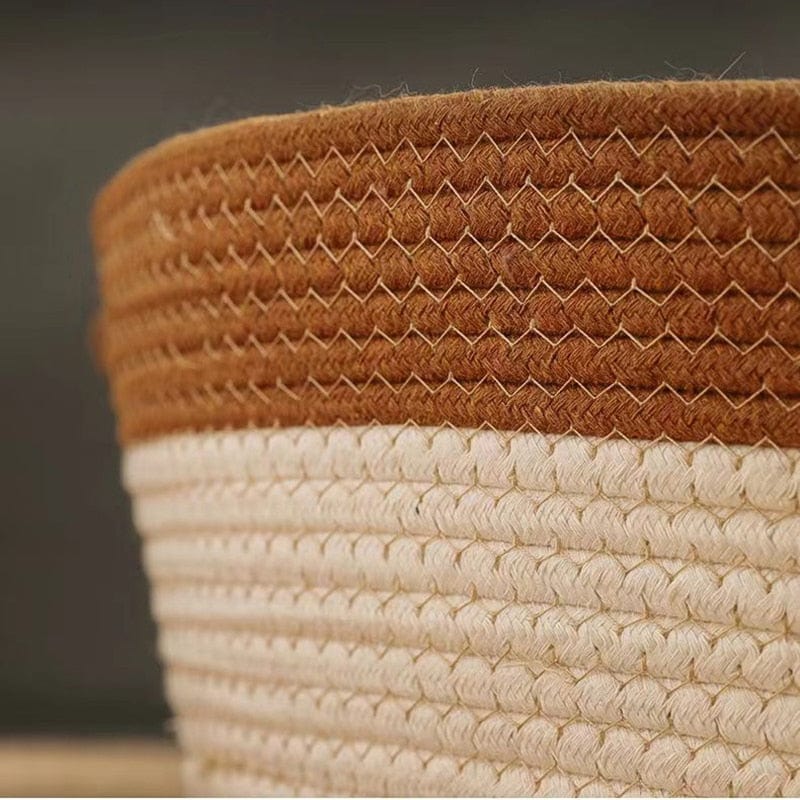 Cozy Haven | Cooling Cat Bed with Hand-Woven Design for Summer Comfort 6