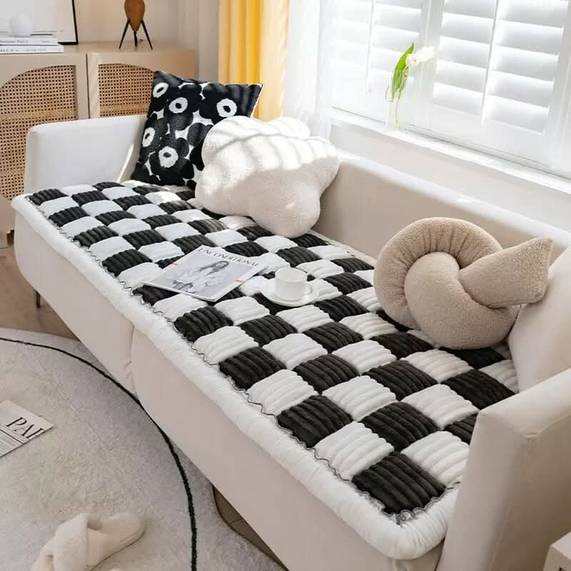 Dog Blanket for Sofa, Non Slip Sofa Cover for Dogs, Cat Blanket, Washable Chenille Pet Blanket for Bed and Floor_03