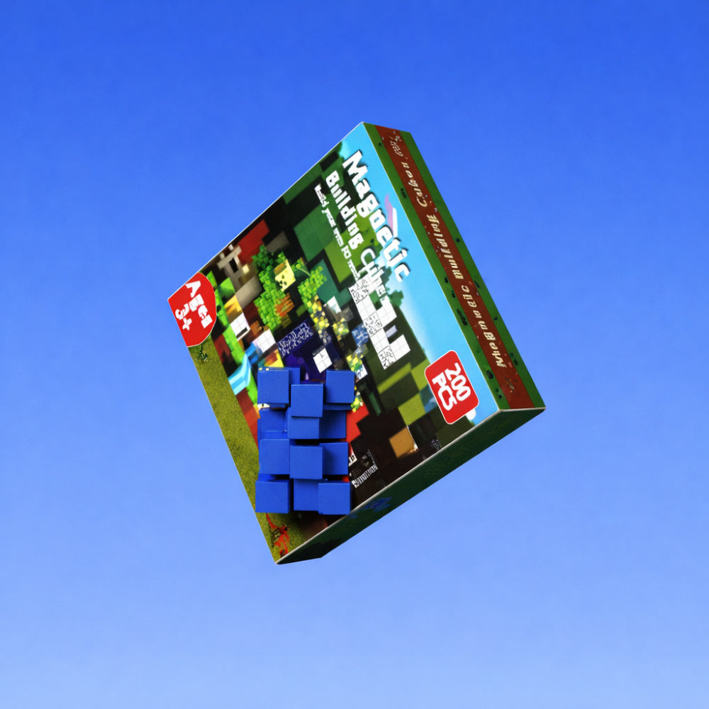 Creative Building Cube Set | Magnetic Blocks for Kids with Easy Connection | Fun Learning Toy for Imaginative Play