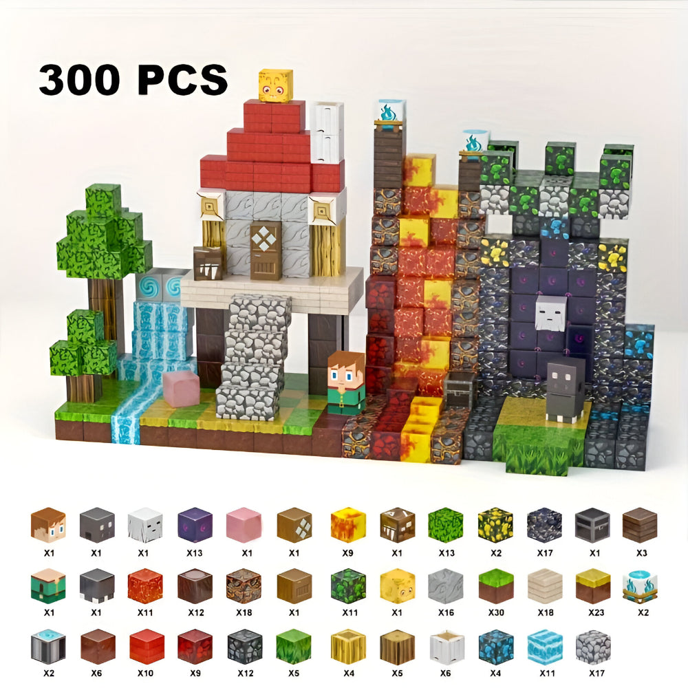 Creative Building Cube Set | Magnetic Blocks for Kids with Easy Connection | Fun Learning Toy for Imaginative Play 4