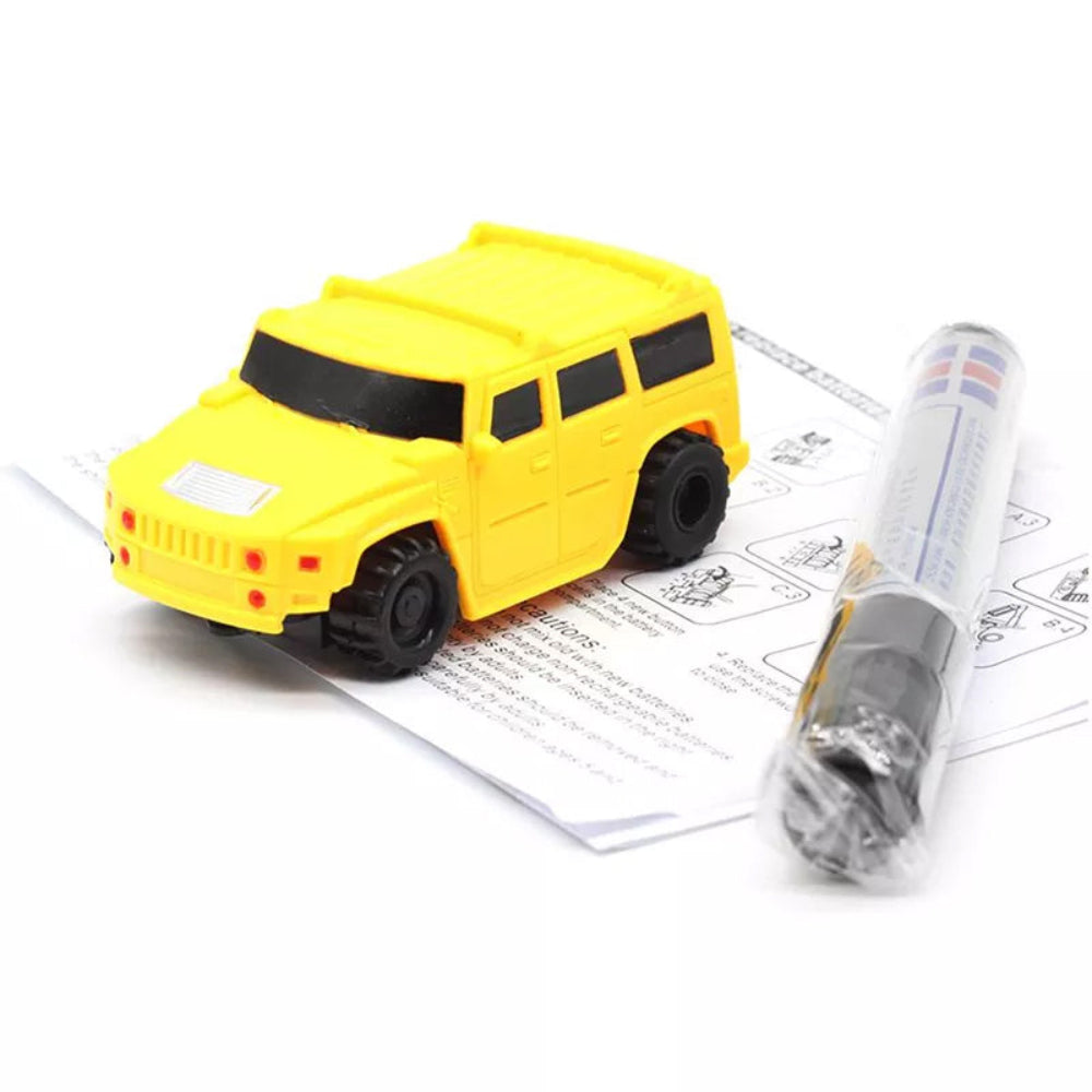 Creative Playset | Inductive Line Following Toy Car with Drawing Pen | Interactive Learning Tool for Kids Age 3+ 8