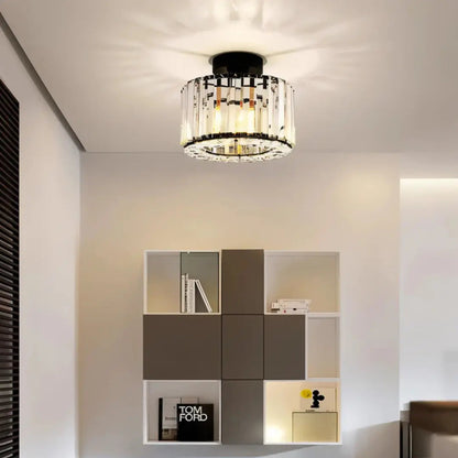CrystalLuxe | Elegant Modern LED Flush Mount Ceiling Light Fixture 2