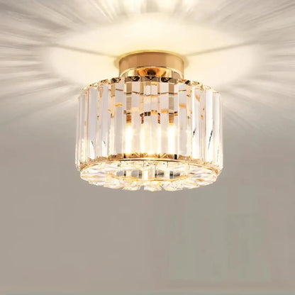 CrystalLuxe | Elegant Modern LED Flush Mount Ceiling Light Fixture 5