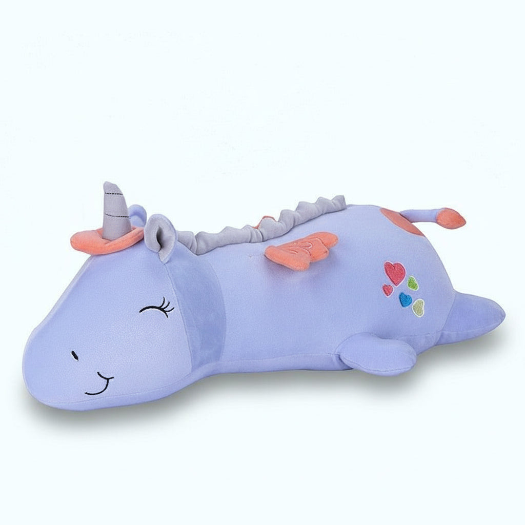 Cuddle Glow | Plush Unicorn Night Light with Soothing LED Glow | Comforting Companion for Bedtime 6