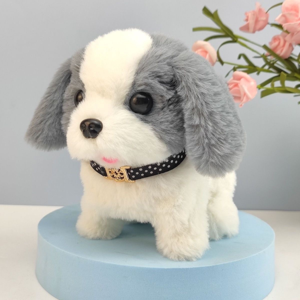 Cuddly Collection | Interactive Dog Plush Toy with Touch-Responsive Features | Engaging Playtime for Kids 2