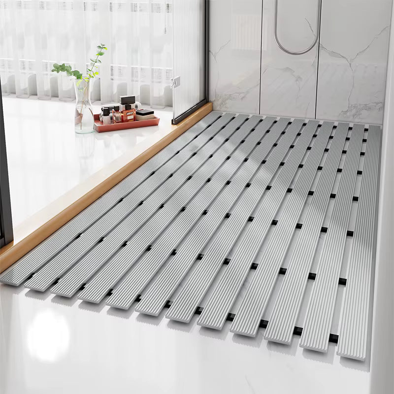 Customizable Non-Slip Bath Mat with Quick Drainage Grooves | Eco-Friendly Design for Safe and Secure Showers 5