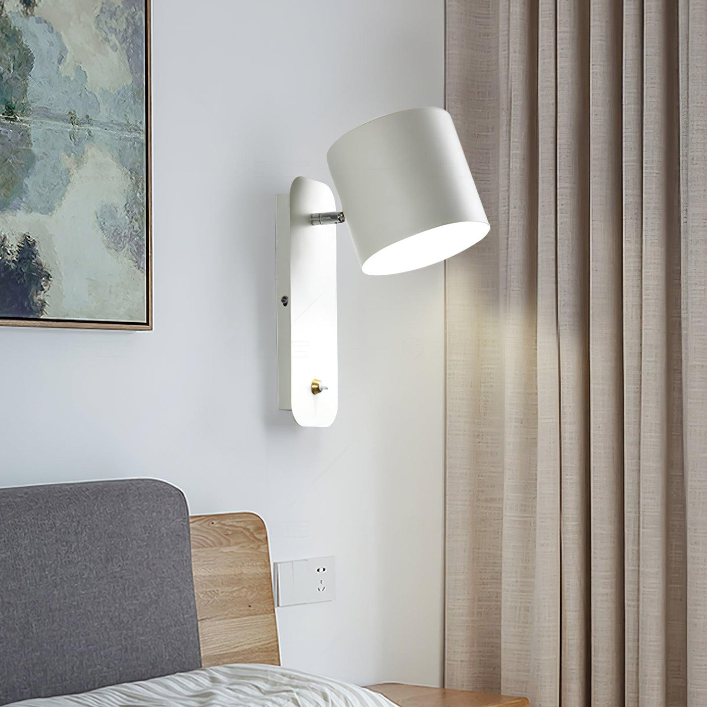 CylindraLight | Sleek Adjustable Minimalist LED Wall Sconce 1