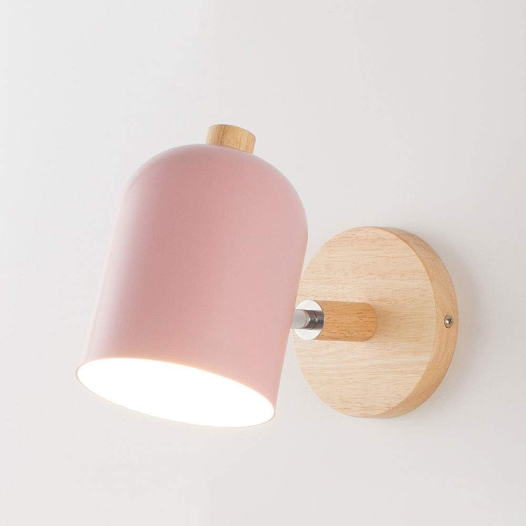 CylindraWood | Stylish Scandinavian LED Wall Sconce Lighting Fixture