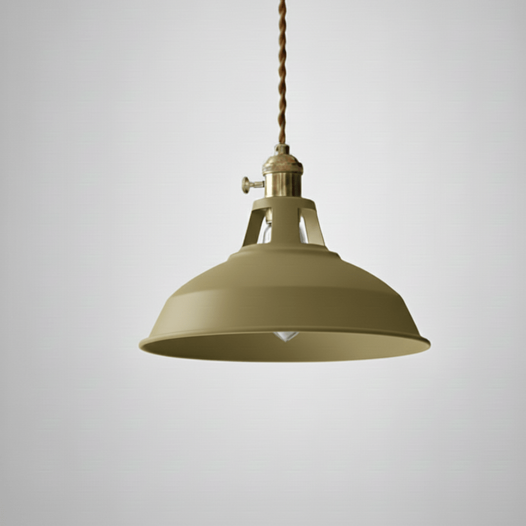 Pendant Ceiling Lights, Retro Barn Pendant Light for Dining Room, Industrial Hanging Light, Loft Lighting_12
