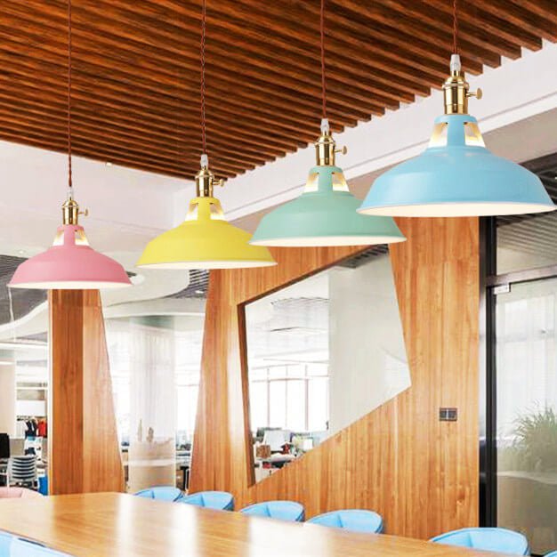 Pendant Ceiling Lights, Retro Barn Pendant Light for Dining Room, Industrial Hanging Light, Loft Lighting_03