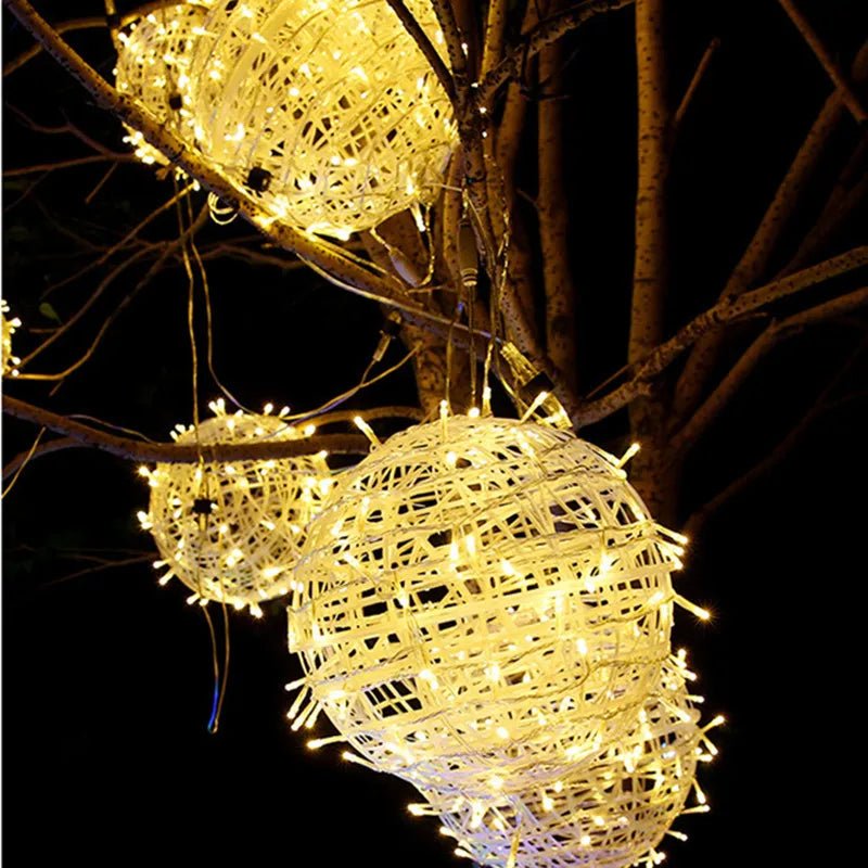 LED Light Sphere, Outdoor Garden Lights for Balcony and Terrace, Outdoor Table Lamp, Patio Lighting, LED Garden Lamp_05
