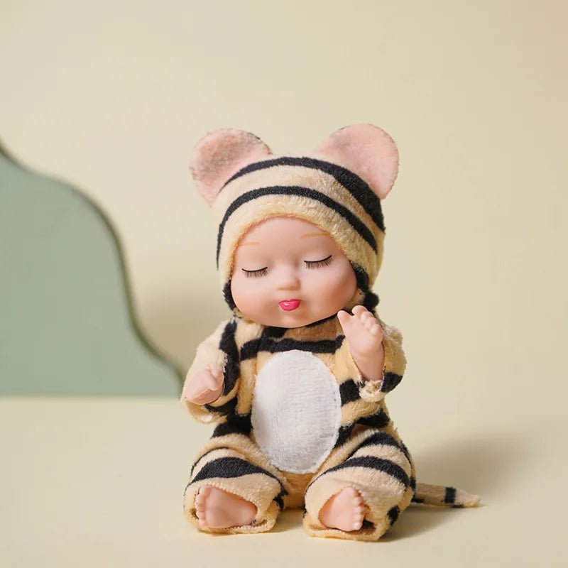 Baby Doll, Mini Sleeping Princess Doll 11 cm, Small Toy Doll, Kids Toys for Role Play, Stocking Filler_06