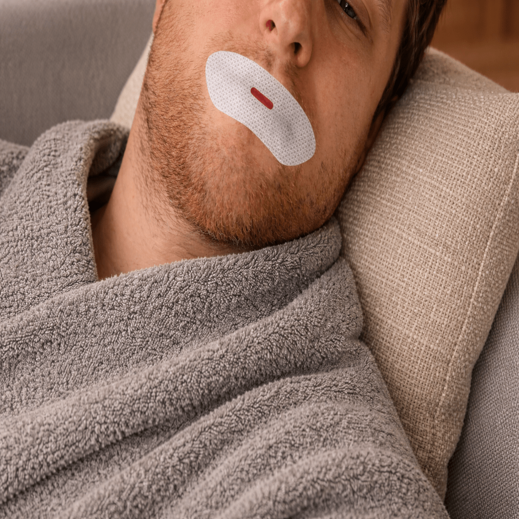 Sleep Patches for Nose Breathing, Anti Snore Patches to Reduce Mouth Breathing, Anti Snoring Sleep Aid, 30 Pack_00