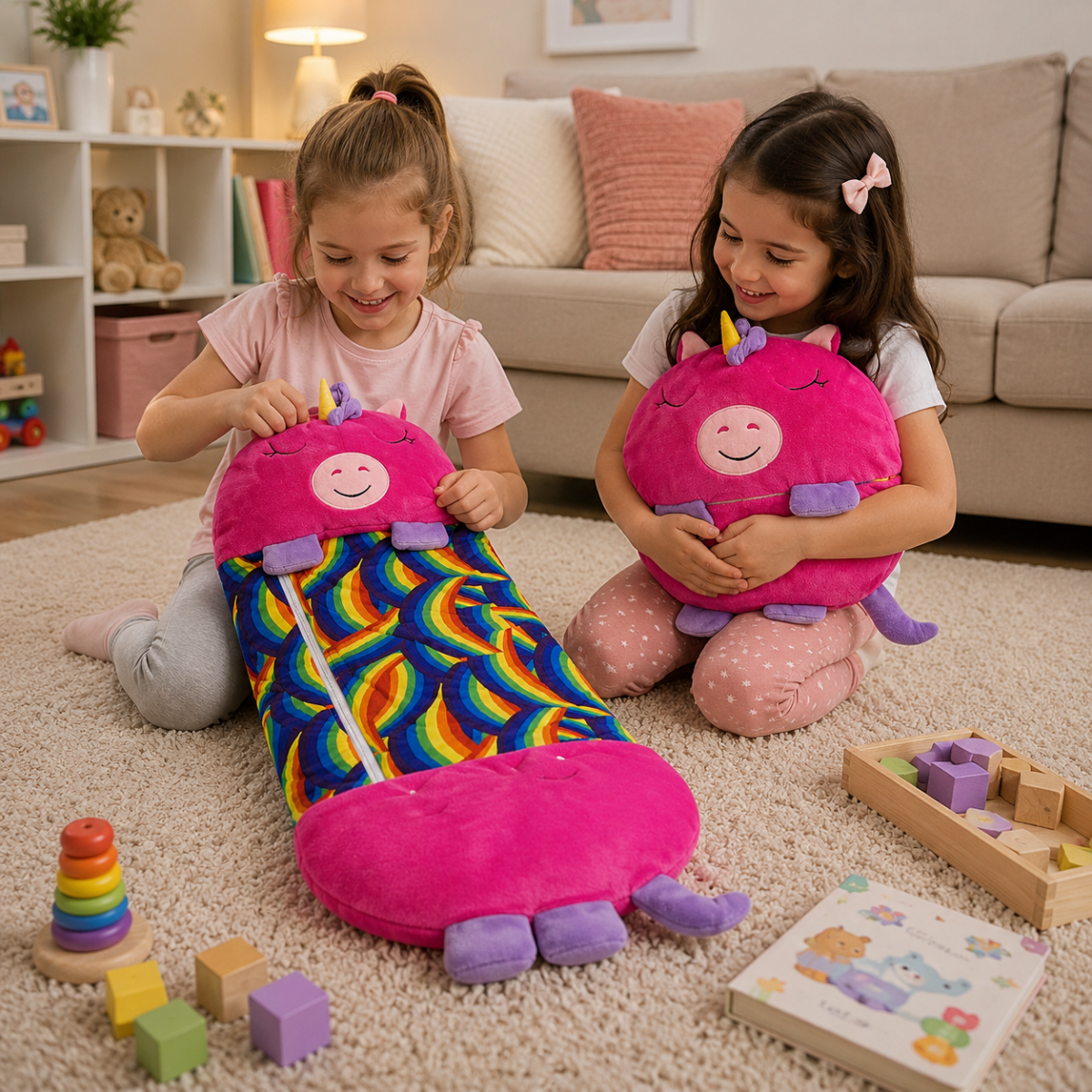 Soft Toy with Sleeping Bag, Travel – image 12