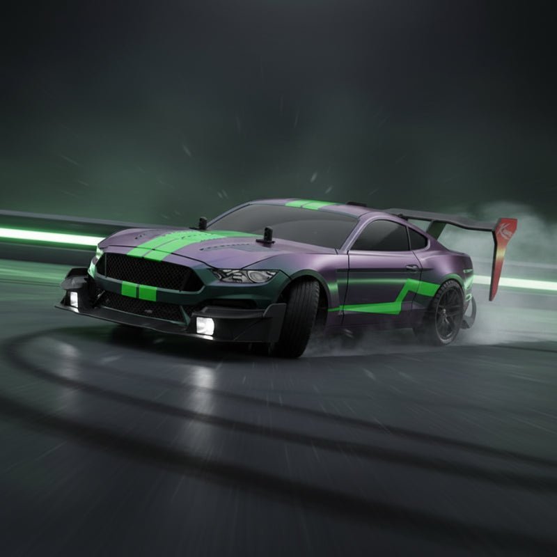 Drift RC Car 1:14 4WD, Fast Remote Control Car up to 25 km/h, Rechargeable Racing Car Toy for Kids and Racing Fans_00