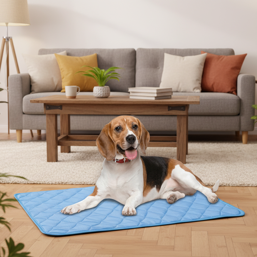 Dog Cooling Mats, Self Cooling Mat for Dogs with Gel Layers, Washable Pet Cool Mat for Indoor and Outdoor_00