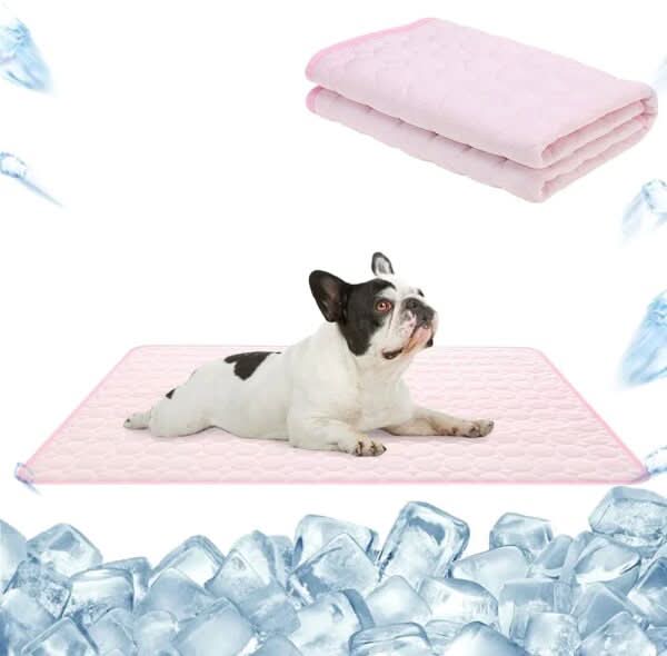 Dog Cooling Mats, Self Cooling Mat for Dogs with Gel Layers, Washable Pet Cool Mat for Indoor and Outdoor_06