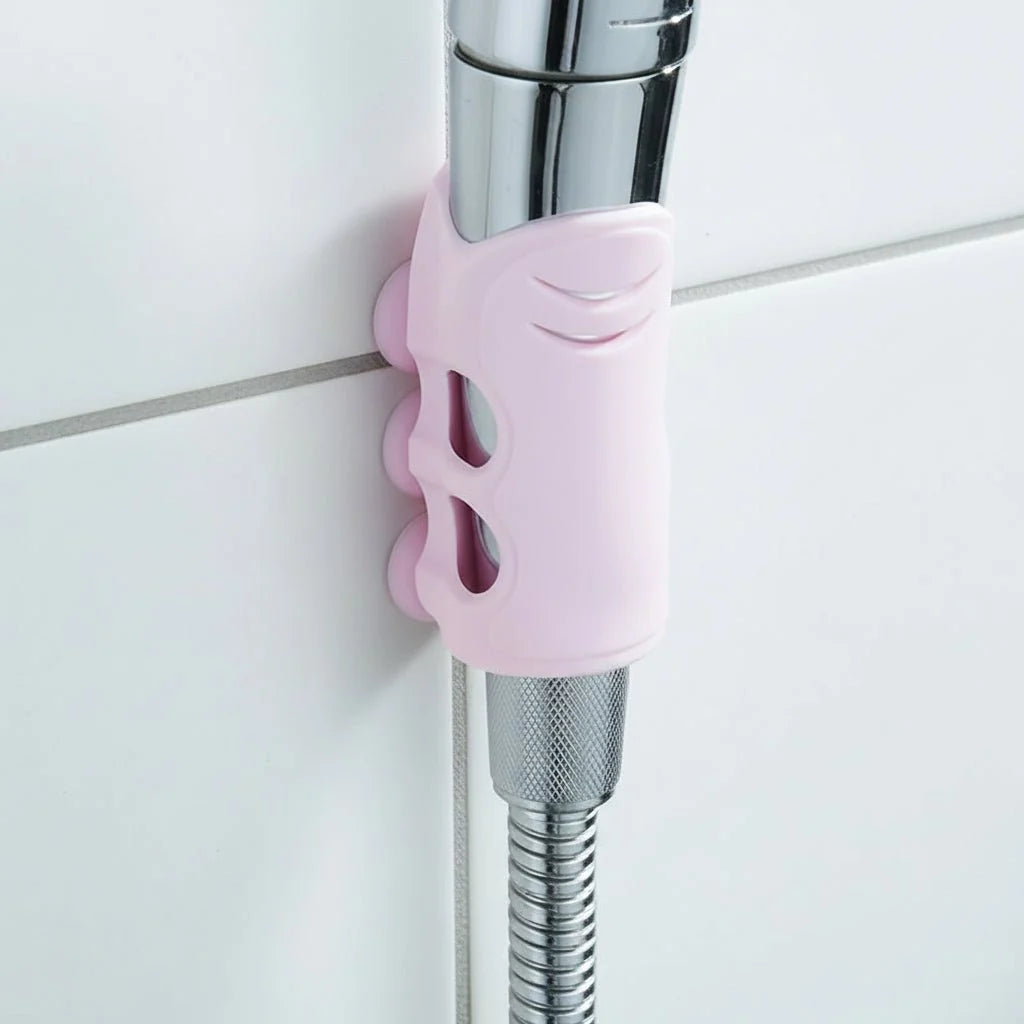 Adjustable Shower Head Holders, No Drill Suction Shower Holder for Tiles and Glass – image 9