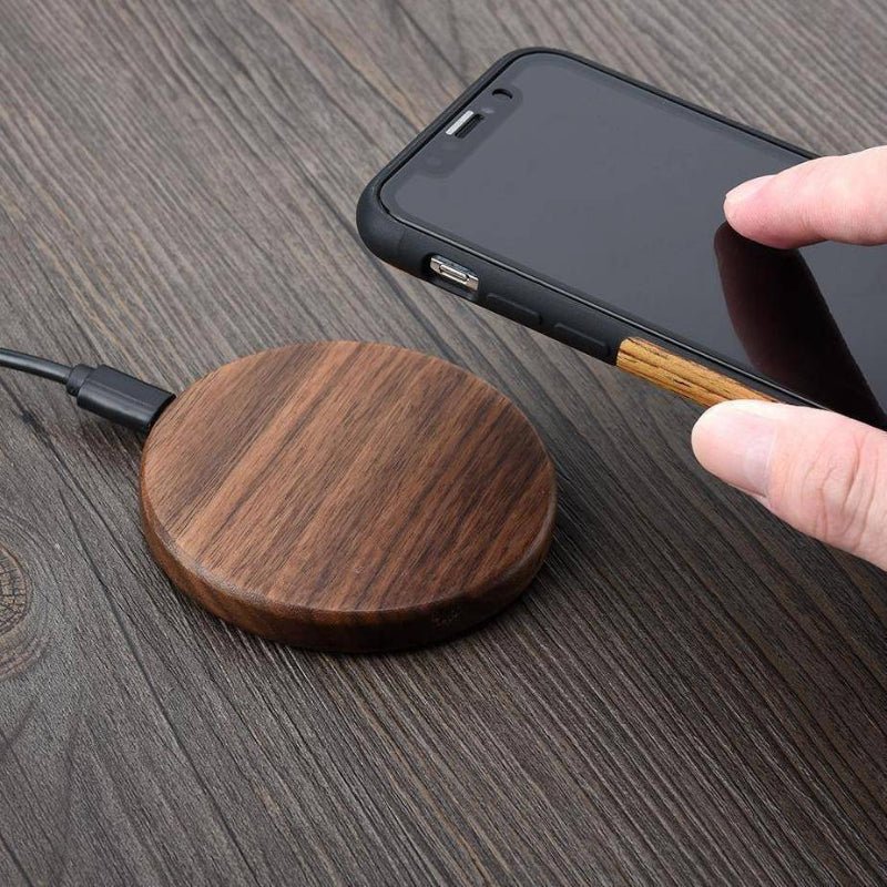 Wireless Chargers, Bamboo Fast Charger