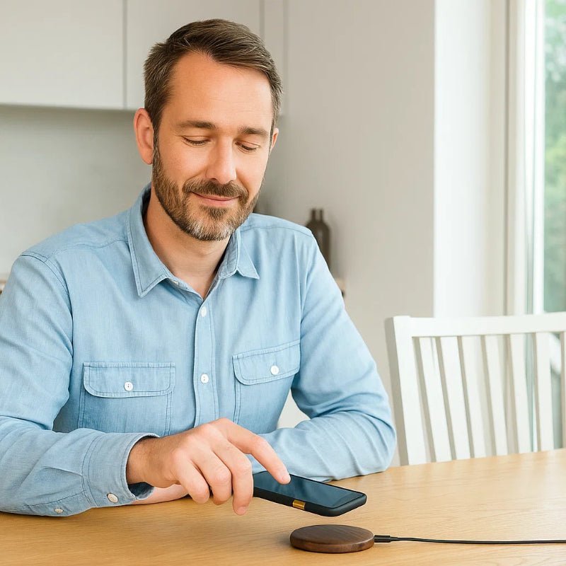Wireless Chargers, Bamboo Fast Charger – image 4