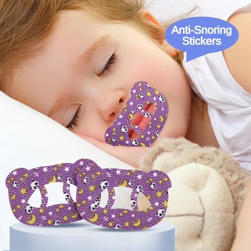 Sleep Stickers for Snoring, Anti Snoring Aid for Night Use, Sleep Aid with Gentle Adhesive, 30 Pack_01