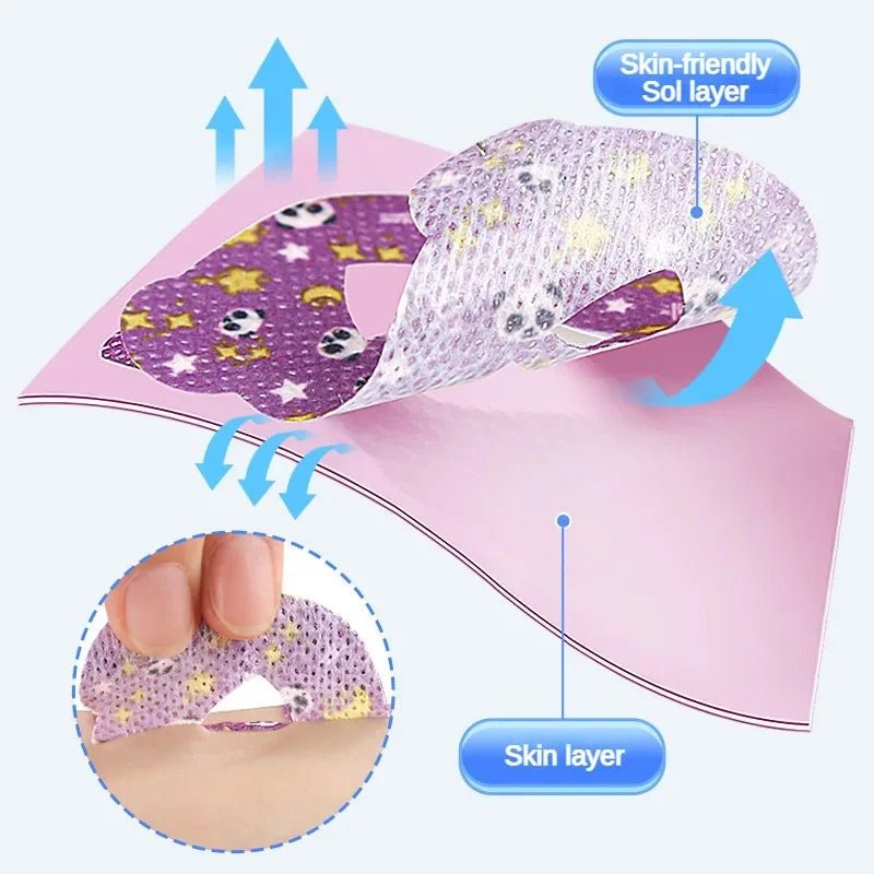 Sleep Stickers for Snoring, Anti Snoring Aid for Night Use, Sleep Aid with Gentle Adhesive, 30 Pack_02