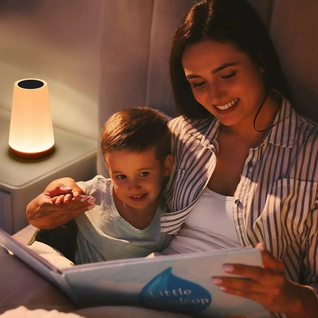 Rechargeable Lamp with Remote, Dimmable Night Light