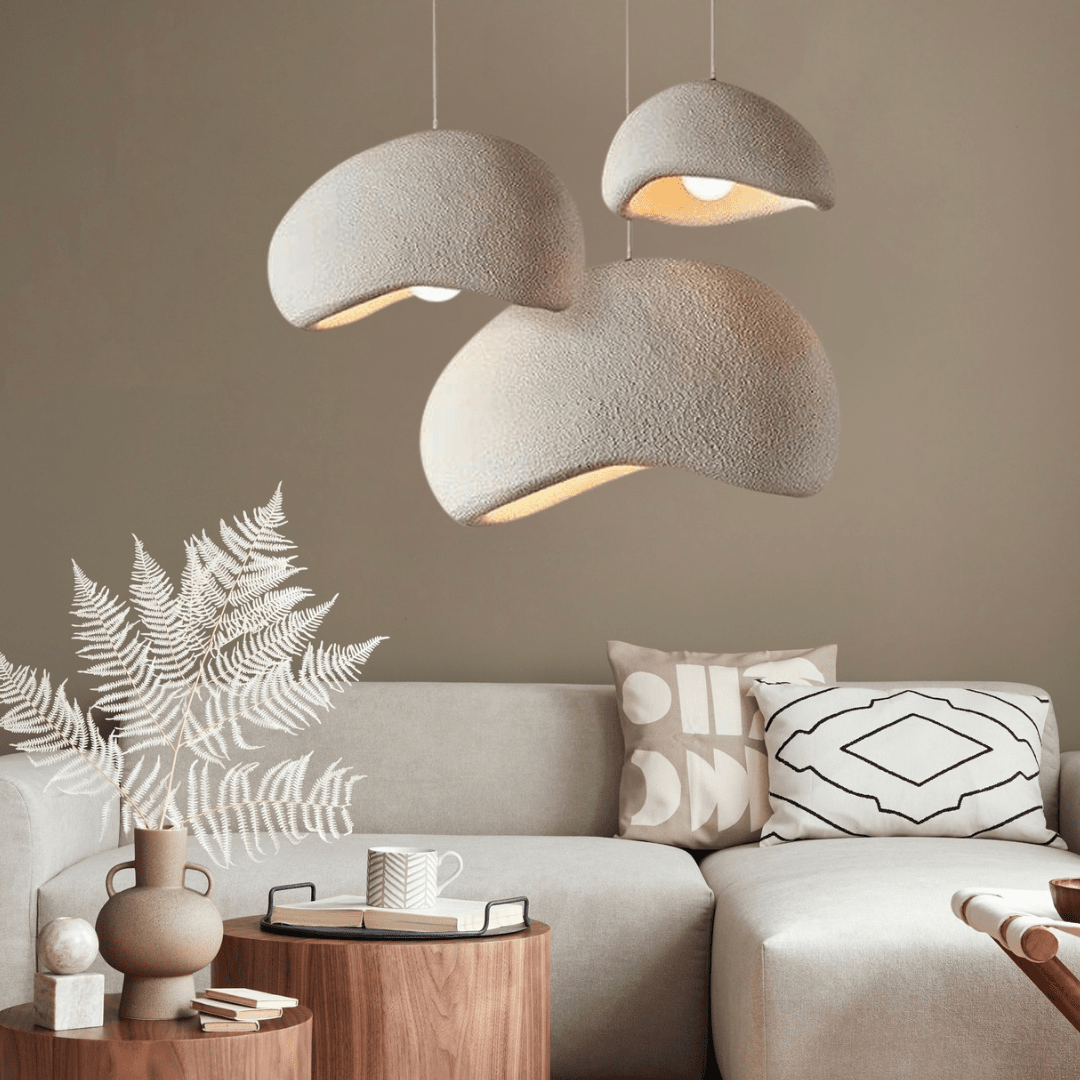 Pendant Ceiling Lights, Dimmable Pendant Light with E27 LED Bulb, Modern Hanging Light Fitting for Living Room Lighting_02