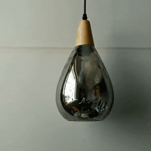 Pendant Ceiling Light, Vintage Glass Pendant Light Fittings – image 4
