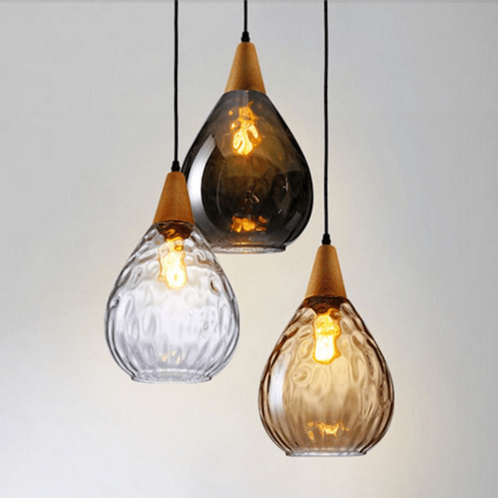 Pendant Ceiling Light, Vintage Glass Pendant Light Fittings – image 8