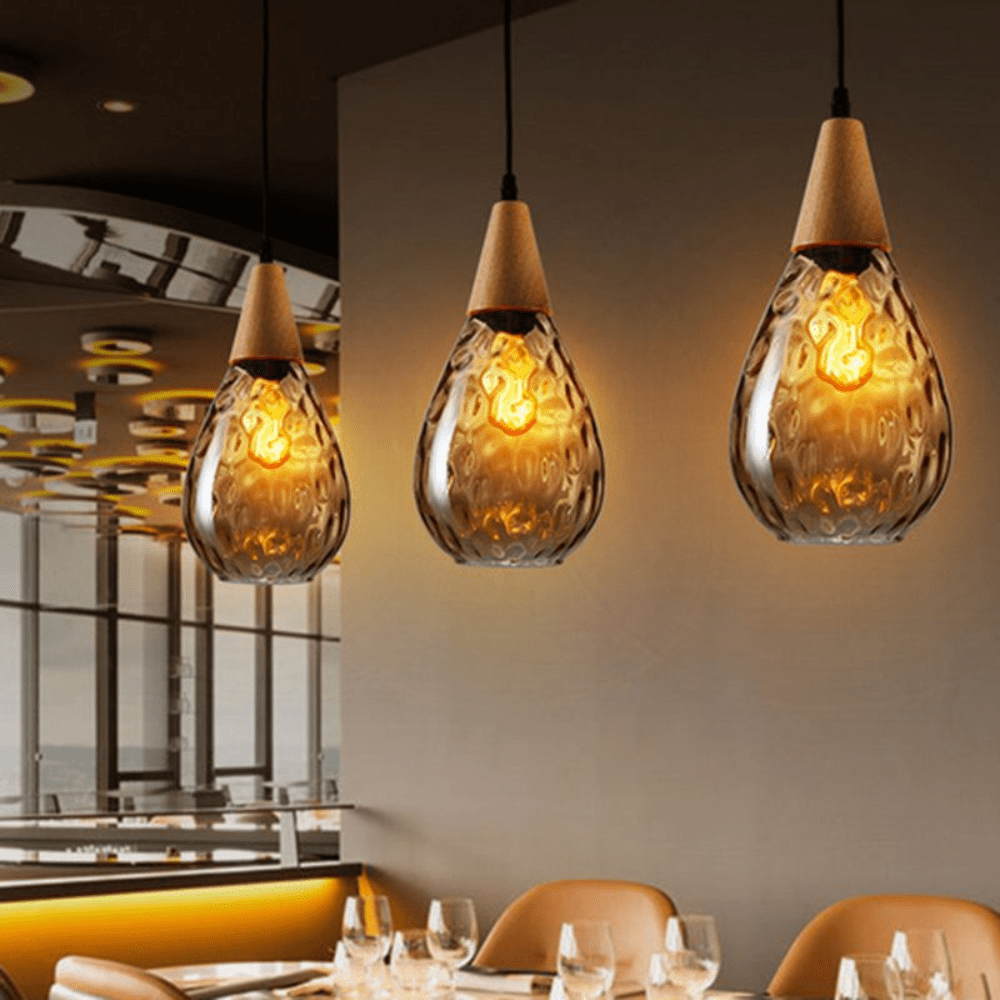 Pendant Ceiling Light, Vintage Glass Pendant Light Fittings – image 10